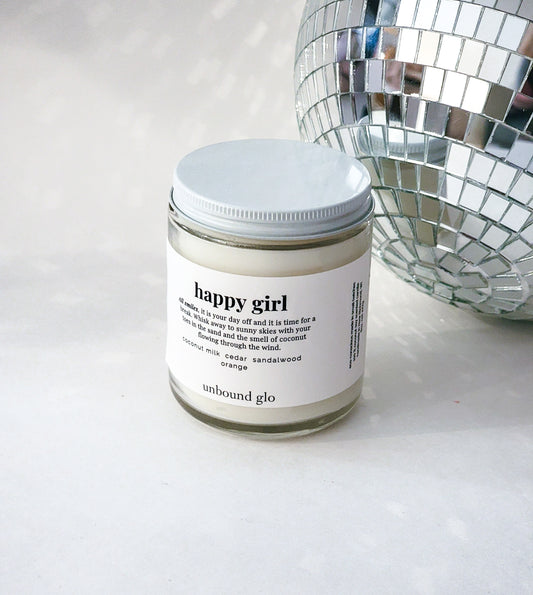 Happy Girl Candle